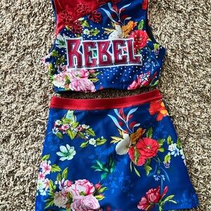 Rebel Floral Two-Piece Set